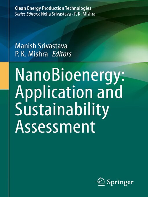 Title details for NanoBioenergy by Manish Srivastava - Available